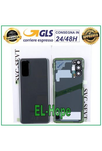 CRISTAL TRASERO BATERÍA ORIGINAL SAMSUNG GALAXY S20 SM-G980 SM-G981 FUNDA GRIS