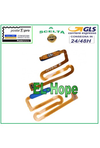 LLAVE DE HUELLAS PLANA SENSOR DE HUELLAS DACTILARES SAMSUNG GALAXY A13 SM A137F AZUL