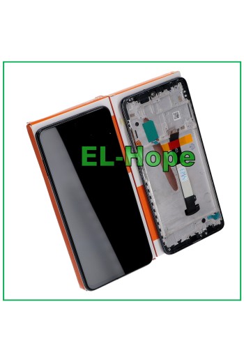PANTALLA LCD TÁCTIL + MARCO ORIGINAL SERVICIO XIAOMI POCO X3 M2007J20CG NEGRO