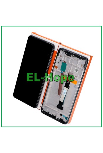 PANTALLA LCD TÁCTIL + MARCO ORIGINAL SERVICIO XIAOMI POCO X3 M2007J20CG NEGRO