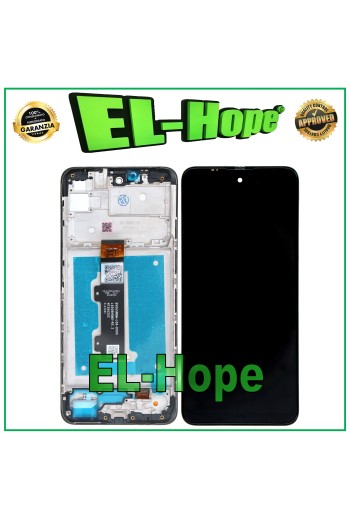 PANTALLA LCD + MARCO PARA MOTOROLA MOTO E30 XT2158 XT-2158 PANTALLA TÁCTIL CRISTAL NEGRO