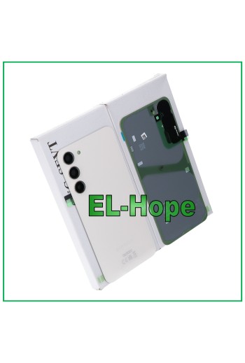TAPA DE BATERÍA ORIGINAL SAMSUNG GALAXY S23 PLUS SM-S916 CUERPO DE VIDRIO CREMA
