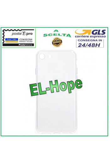FUNDA PROTECTORA TRANSPARENTE PARA APPLE IPHONE 7 7G TPU GEL SUAVE