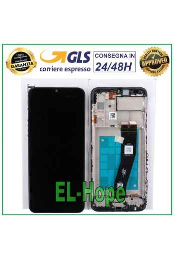MARCO DE PANTALLA LCD ORIGINAL SAMSUNG GALAXY M02S SM-M025 PANTALLA TÁCTIL CRISTAL NEGRO