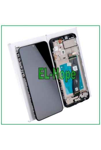 MARCO DE PANTALLA LCD ORIGINAL SAMSUNG GALAXY M02S SM-M025 PANTALLA TÁCTIL CRISTAL NEGRO