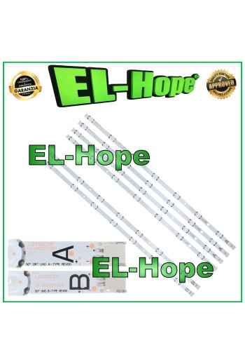 KIT 6 BARRAS DE TIRAS DE LED DE 7 PARA TV 50 VESTEL SVV500A54-A67-REV00 17DLB50NER1-A/B