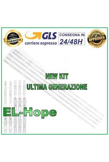 KIT 5 BARRAS DE TIRAS LED PARA TV PHILIPS SVS400A79 SVS400A73 40PFL3208K 40PFL3208H