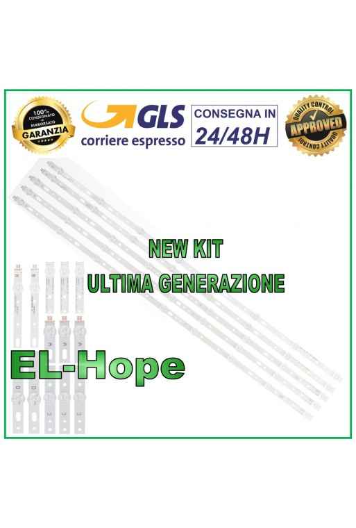 KIT 5 BARRAS DE TIRAS LED PARA TV PHILIPS SVS400A79 SVS400A73 40PFL3208K 40PFL3208H