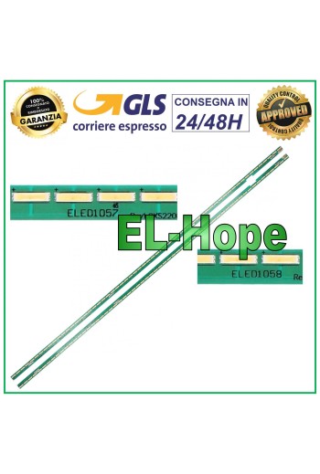 KIT DE 2 BARRAS 60 LED PARA TV 55 LG V15.5-ART3-UD-REV1.1-60-R-TYPE / Q712810