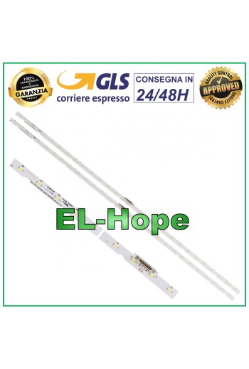 KIT DE 2 BARRAS 28 LEDS PARA TV 43 SAMSUNG AGS45536 / 43-NEW EDGE-28EA-180223-7020