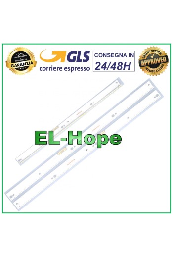 KIT DE 2 BARRAS DE TIRAS LED DE 58 PARA TV 49 SAMSUNG AGS45383 / AGS46187 / BN96-39671A