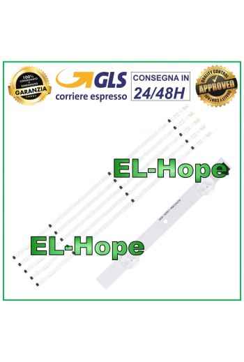 KIT 5 BARRAS DE TIRAS LED PARA TV SAMSUNG D2GE-320SC1-R0 UE32F4000 UE32F5000A UE32F5030A