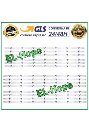 KIT 12 BARRAS LED PARA TV 55 LG 55LB677 55LB679 55LB680 55LB700 55LB720 55LB750