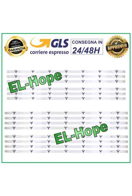 KIT 12 BARRAS LED PARA TV 55 LG 55LB677 55LB679 55LB680 55LB700 55LB720 55LB750