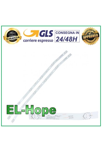 KIT 2 BARRAS DE 6 TIRAS LED PARA TV 32 AKAI CTV3226 CTV3225 CTV320 AKTV3214 