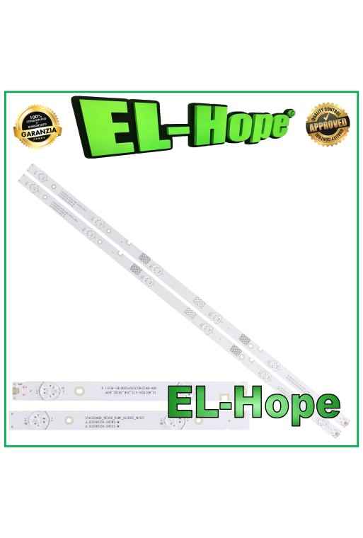 KIT 2 BARRAS 6 LED TV 32 HISENSE 32_HD315DH-E72_2X6 JL.D32061330-003BS-M (CS)M
