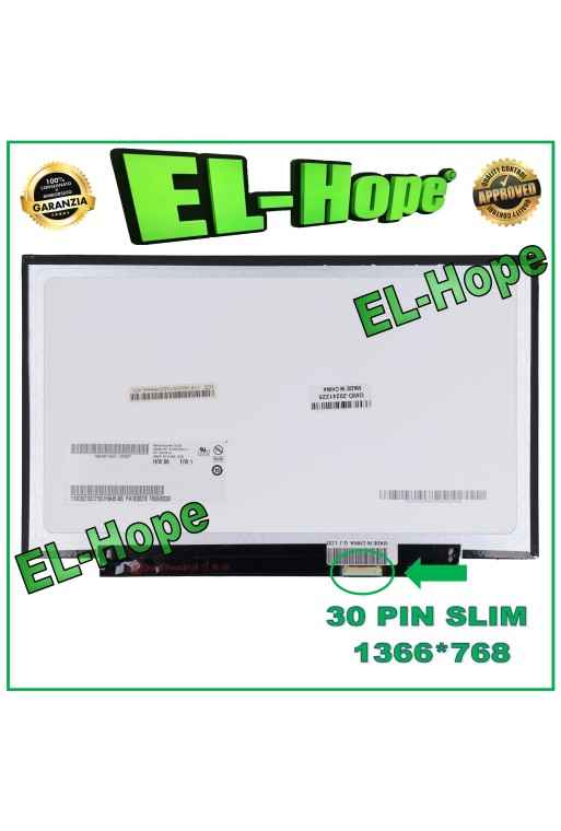PANTALLA M125NWN1 PORTÁTIL LCD 12.5 30 PIN SLIM 1366*768 HD LED PANTALLA