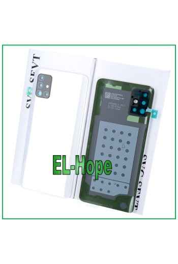TAPA DE BATERÍA ORIGINAL SAMSUNG GALAXY A51 SM-A515 TAPA TRASERA BLANCA