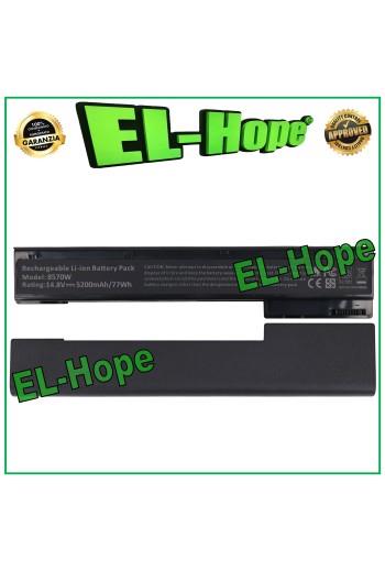 Batería original para portatil HP Compaq 8570W VH08075, 5200 mAh, 14,8 V