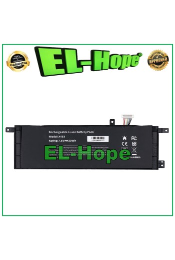Batería para portatil ASUS R413M F553 F453MA R413 4000 mAh negra igual a la original