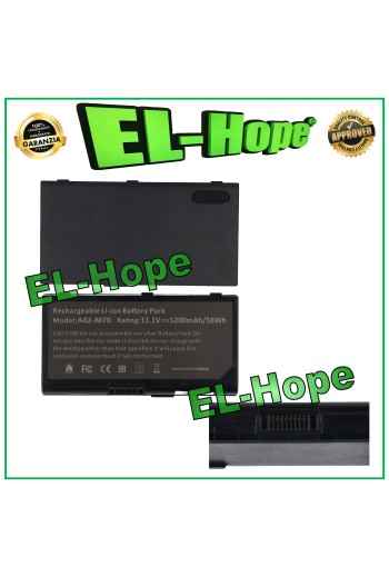Batería para portatil ASUS 70NFU1B1000Z 5200 mAh 11,1 V negra, igual a la original