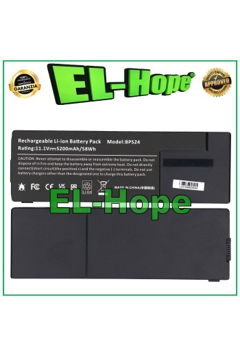 BATERÍA PARA SONY VAIO VGPBPS24 5200 mAh 11.1V NEGRA PORTÁTIL PC IGUAL A LA ORIGINAL