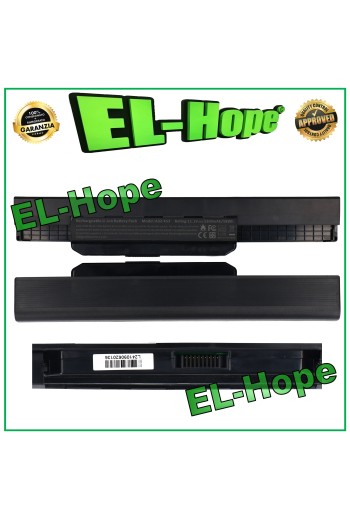 Batería para portatil ASUS 07G016H31875M 5200 mAh 11,1 V negra, igual a la original