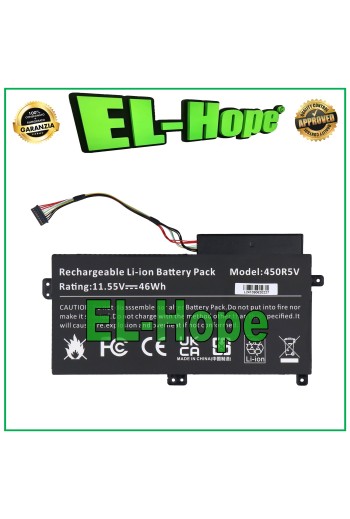 BATERÍA PARA PORTÁTIL SAMSUNG AA-PBVN3AB 11,55 V 46 Wh NEGRA IGUAL A LA ORIGINAL
