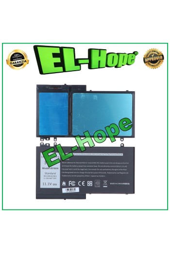 BATERIA PARA PC PORTÁTIL DELL LATITUDE 3150 3160 5200mAh NEGRO IGUAL ORIGINAL