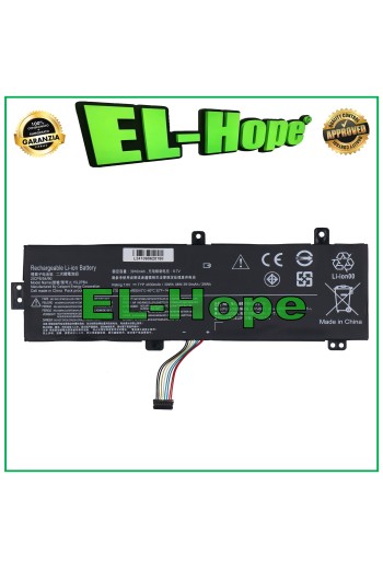 BATERIA PARA PC PORTÁTIL LENOVO B102130-0009 4030 mAh 7.6 V NEGRA IGUAL ORIGINAL