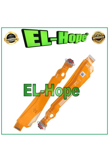 CONECTOR DE CARGA FLEXIBLE PLANO PARA OPPO REALME 11 PRO+ PLUS RMX3740 CARGA TIPO C