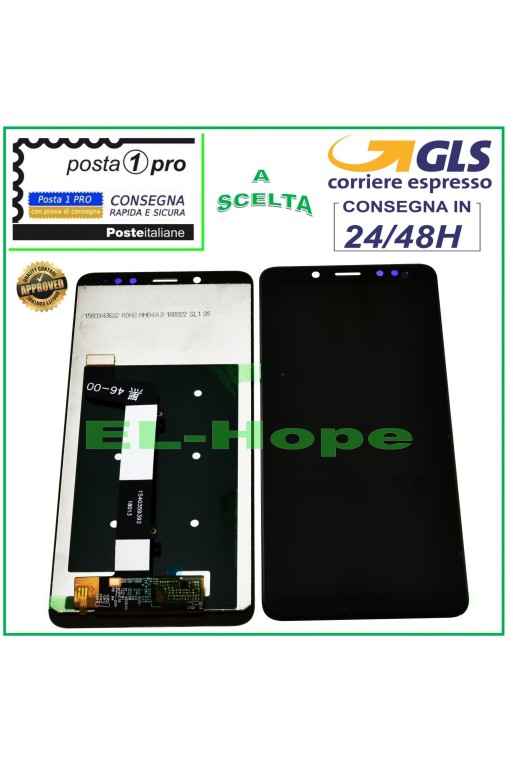 PANTALLA LCD PARA MONITOR TÁCTIL XIAOMI M1803E7SG CRISTAL NEGRO