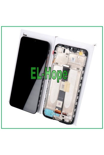 MARCO DE PANTALLA LCD ORIGINAL XIAOMI REDMI 9AT M2006 M2006C3LVG CRISTAL TÁCTIL NEGRO