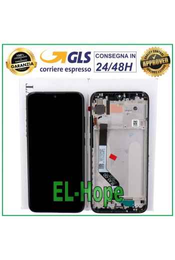 PANTALLA LCD + MARCO ORIGINAL XIAOMI REDMI M1901F7G M1901F7H PANTALLA TÁCTIL NEGRA