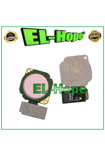 TECLA PLANA CON SENSOR DE HUELLAS HUAWEI P20 LITE ANE-LX1 ROSA