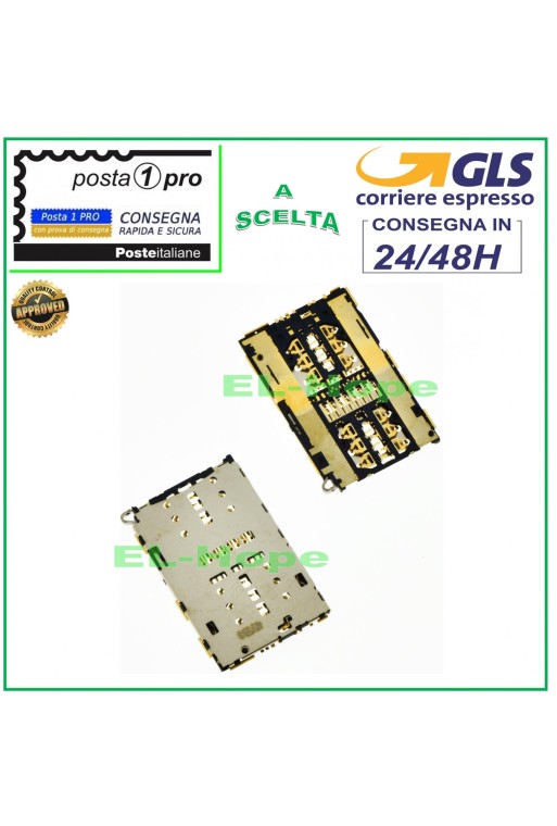 LECTOR DE TARJETAS SIM PARA HUAWEI P8 LITE 2017 PRA-LA1 LX1 LX3 MICRO SD