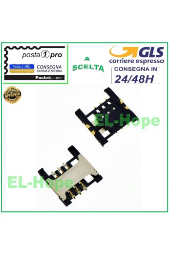 LECTOR DE TARJETA SIM PARA TABLETA MEDIACOM SMARTPAD Mx 8 M-SP8MXA SP8MXA ORIGINAL