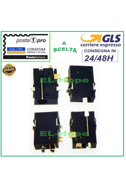 CONECTOR DE ALIMENTACIÓN DE CC PARA CARGA DE TABLETA MEDIACOM 706I M-MP706I 