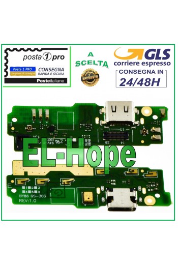 SONY XPERIA XA1 ULTRA G3223 CONECTOR DE CARGA BASE DE MICRÓFONO PCB TIPO C CARGA