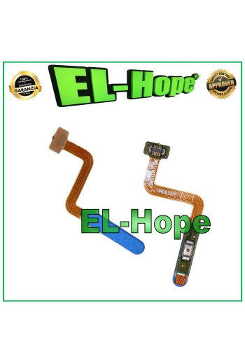 TECLA DE ENCENDIDO PLANA HOME HUELLA DACTILAR SAMSUNG GALAXY F22 SM-E225 AZUL