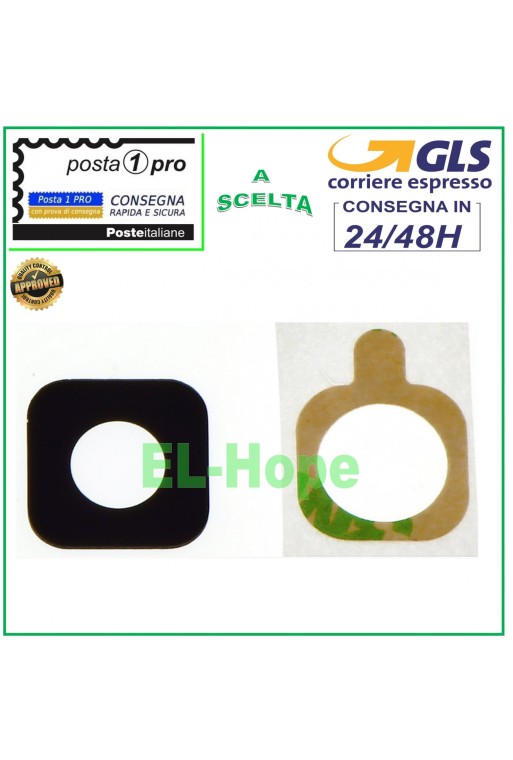 CRISTAL LENTE CRISTAL CAMARA TRASERA SAMSUNG A6 SM-A600F A600F 2018 NEGRO