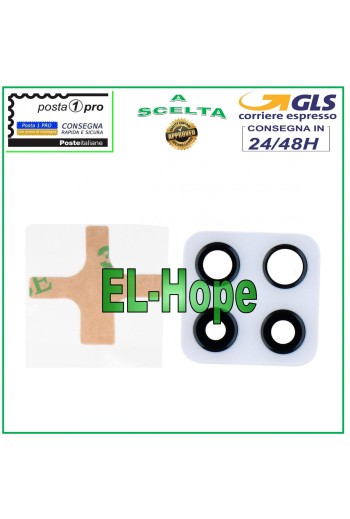 LENTE DESLIZANTE PARA CÁMARA TRASERA SAMSUNG GALAXY M42 SM M426 BLANCO