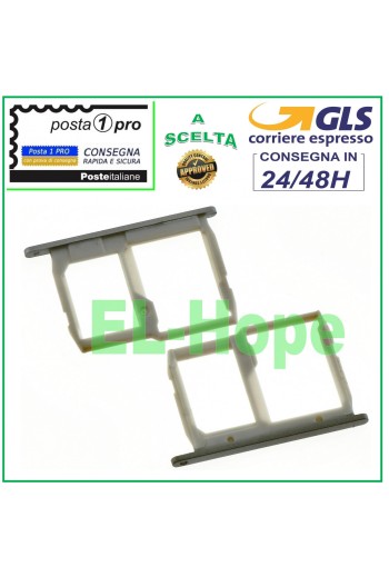 COMPARTIMENTO PARA CARRITO DE RANURA PARA TARJETA NANO SIM + MICRO SD LG G5 H830 H831 GRIS