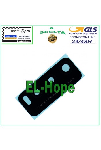 VIDRIO DE LENTE DE CÁMARA TRASERA PARA VIVO V2034A LENTE DE CÁMARA TRASERA + ADHESIVO DE DOBLE CARA