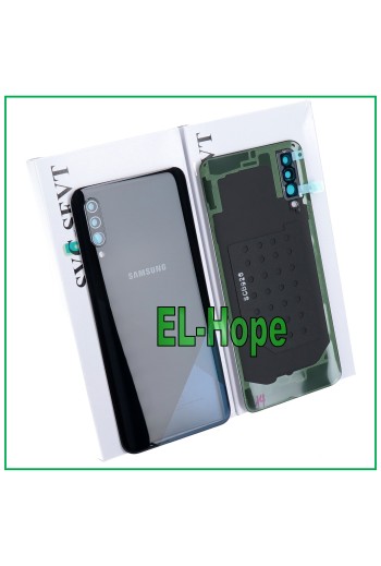 TAPA TRASERA ORIGINAL SAMSUNG GALAXY A30S SM-A307 CRISTAL NEGRO