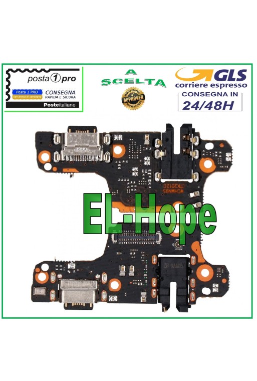 Conector de carga XIAOMI para Redmi Note 9 Pro M2003J6 Base de carga con micrófono