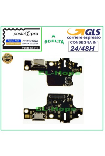 CONECTOR DE CARGA HUAWEI HONOR 10 COL-L09 AL00 JACK DE MICRÓFONO BASE DE CARGA 