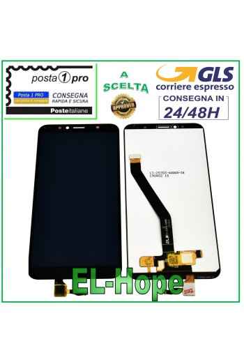 PANTALLA LCD PARA HUAWEI HONOR 7A AUM-L29 AUM-L41 PANTALLA TÁCTIL NEGRA