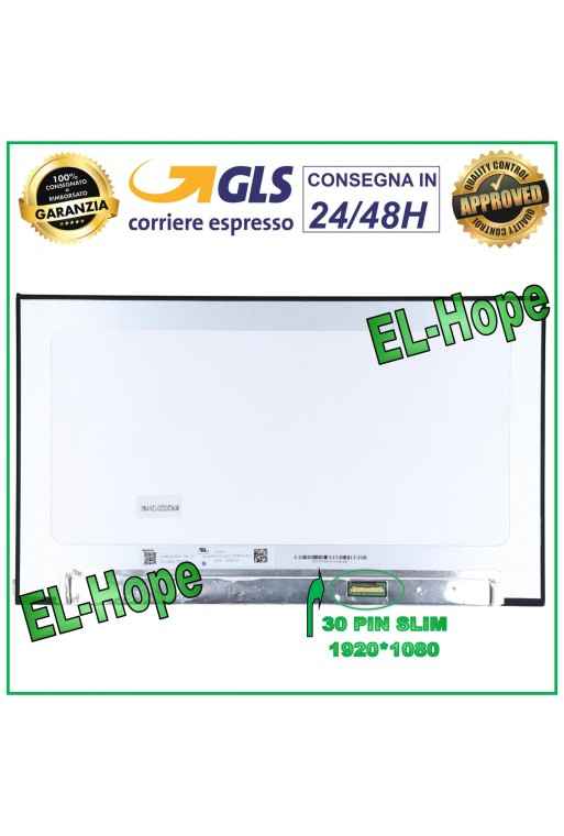 PANTALLA NV156FHM-N4V PORTÁTIL 15.6 30 PINES SLIM 1980*1920 FHD LED MONITOR PANTALLA