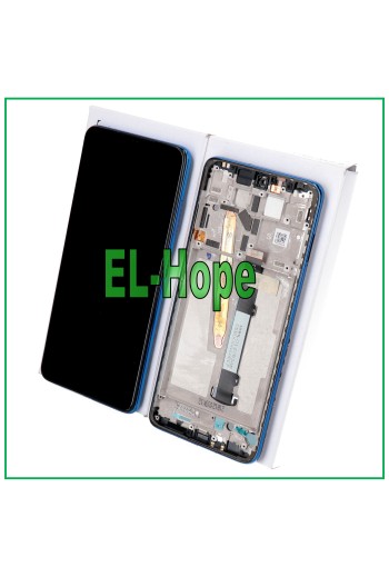 PANTALLA LCD + MARCO ORIGINAL XIAOMI POCO X3 NFC M2007J20CI PANTALLA TÁCTIL AZUL